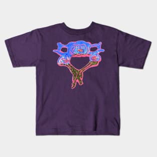 4th Cervical Vertebra Terrarium Kids T-Shirt